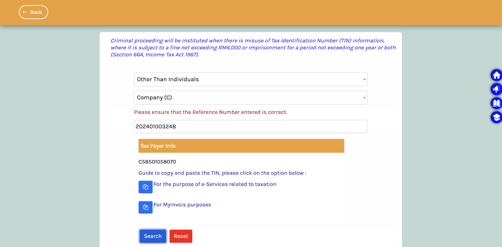 Electronic Tin Inquery How to Check Your TIN Number via MyTax Portal (2026)