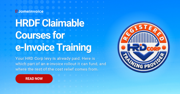 Human Resources Development Fund HRDF HRDC claimable training courses for einvoice training